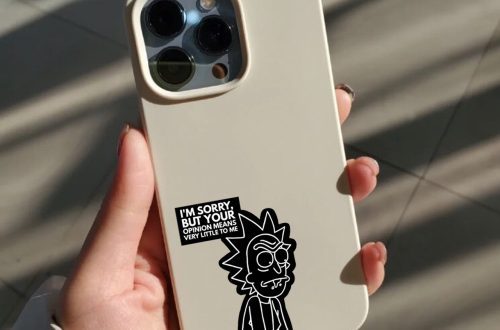 استیکر لپ تاپ و موبایل سریال ریک و مورتی rick and morty