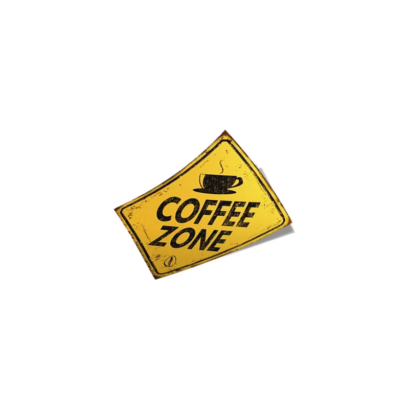 استیکر COFFEE ZONE کد 790