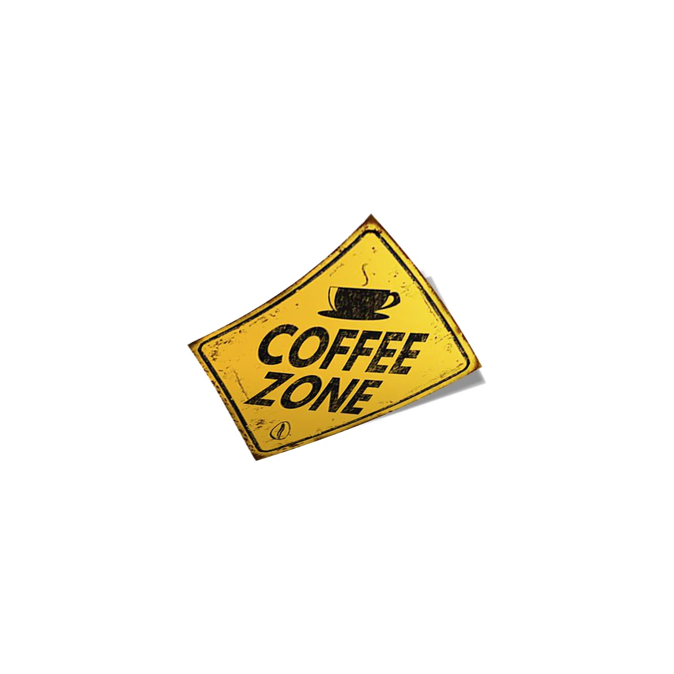 استیکر COFFEE ZONE کد 790